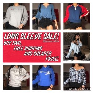 long sleeve sale!